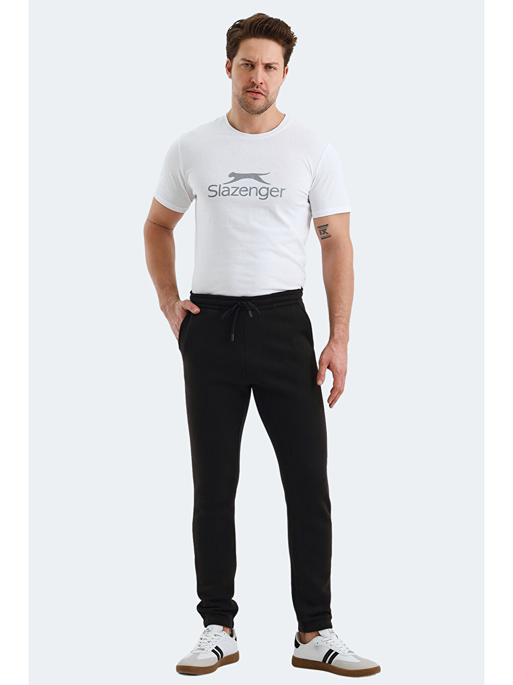 VARIOUS  Erkek Jogger Eşofman Altı Siyah-6