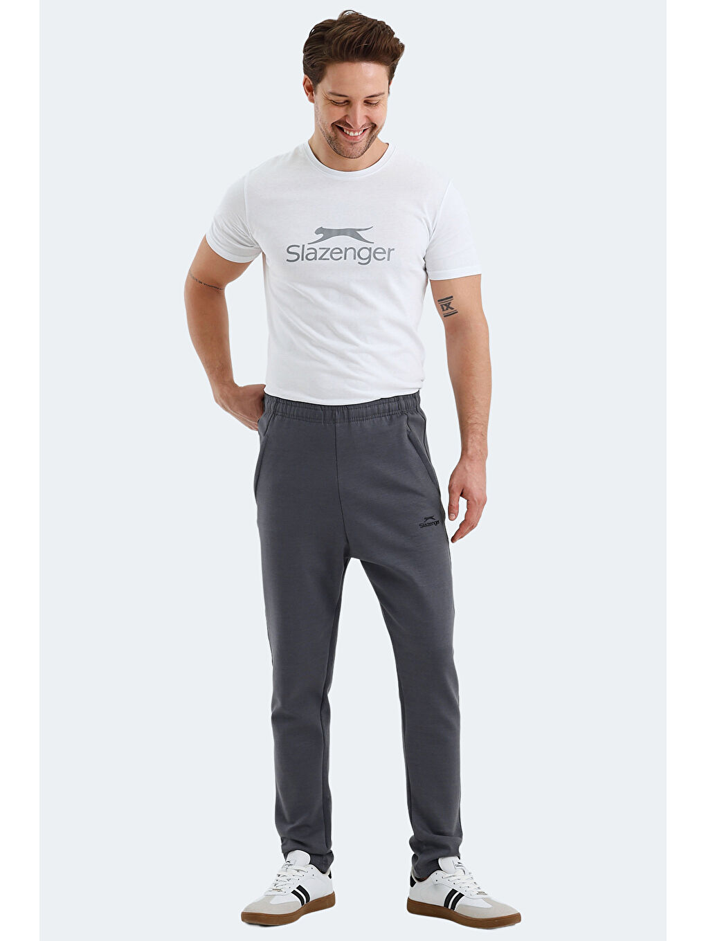 VALDIS Erkek Eşofman Altı Koyu Gri-4