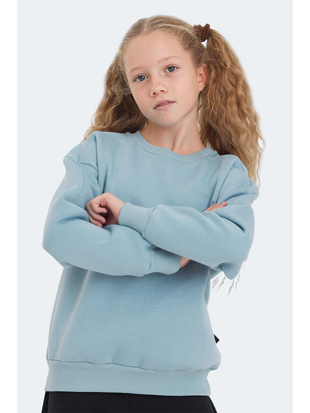 LONE Unisex Çocuk Mavi Sweatshirt-4