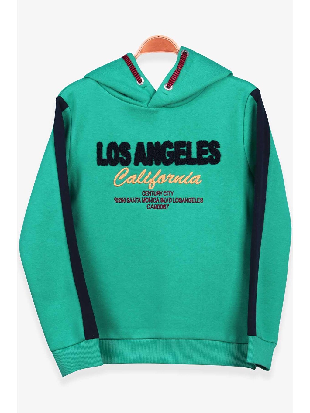Erkek Çocuk Sweatshirt Süzene Nakışlı Yeşil (10 Yaş)-4