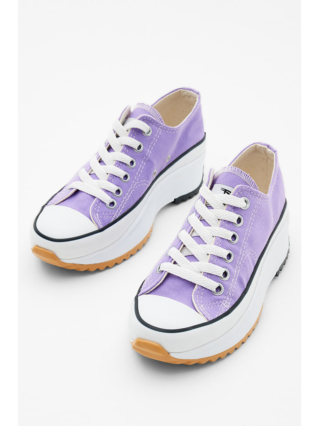 Unisex Lila Rahat Kalıp Snekar Ayakkabı-1