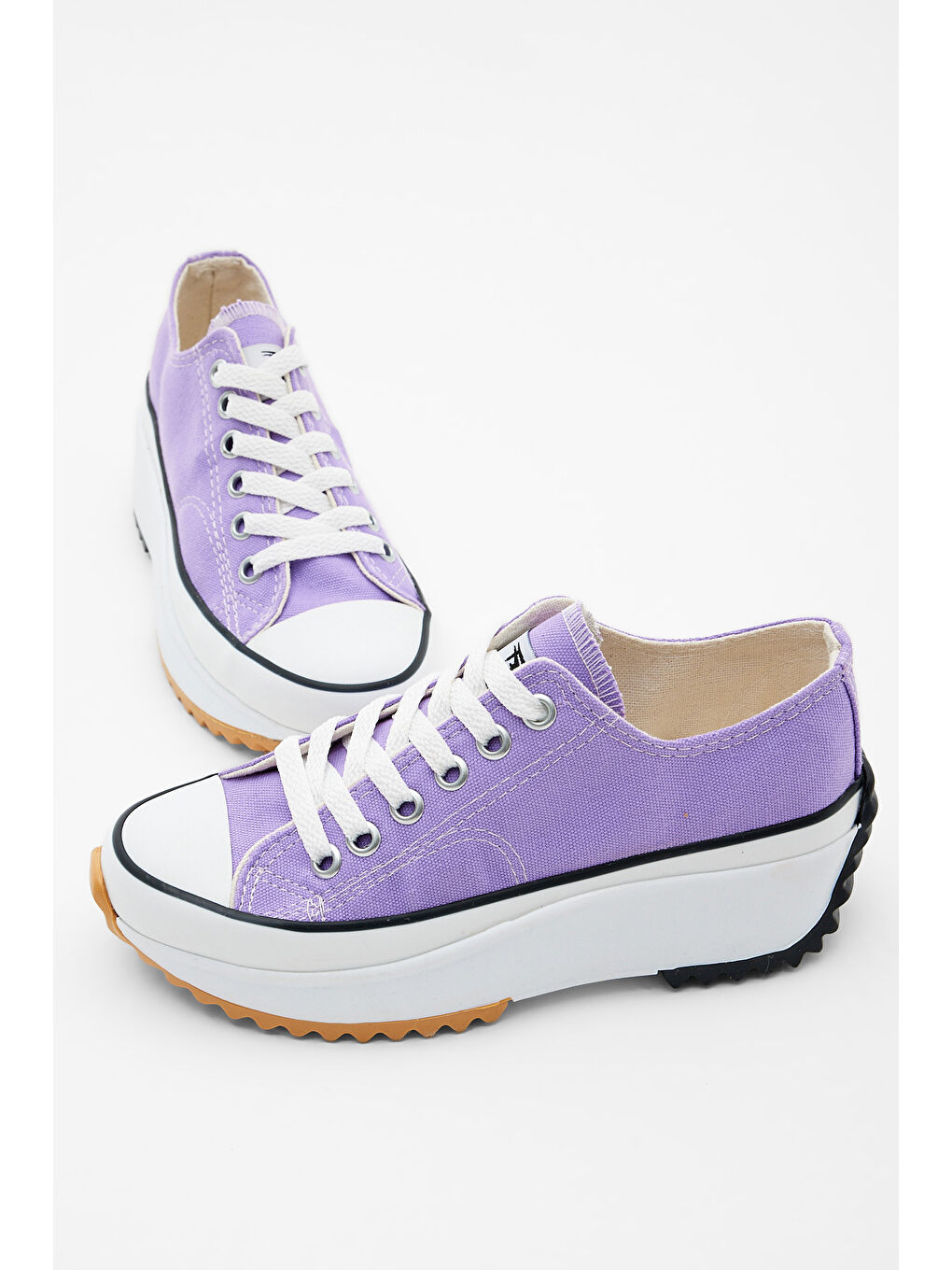 Unisex Lila Rahat Kalıp Snekar Ayakkabı-4