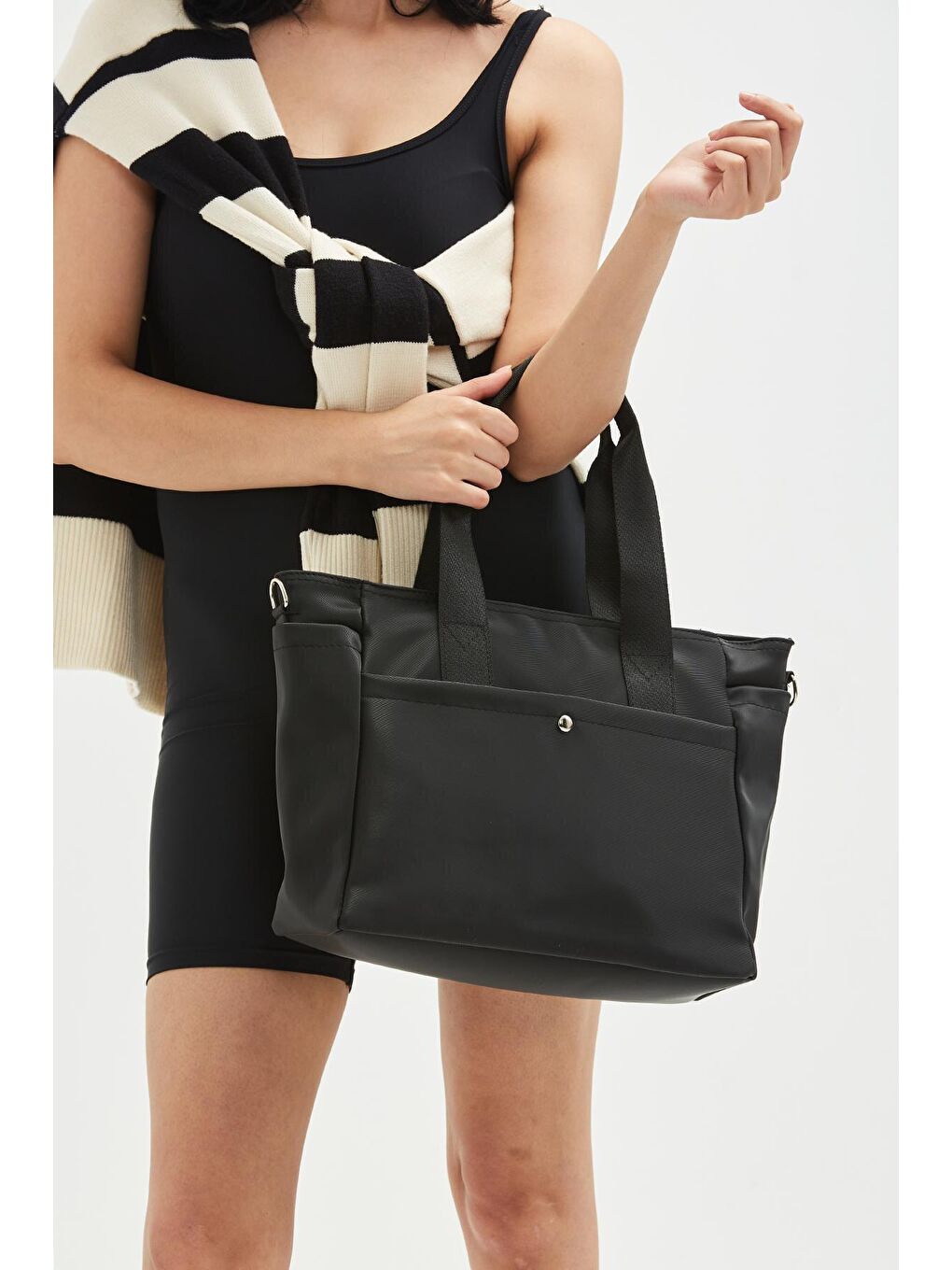 Uzun Askılı Milena Kadın Çapraz Çanta Siyah