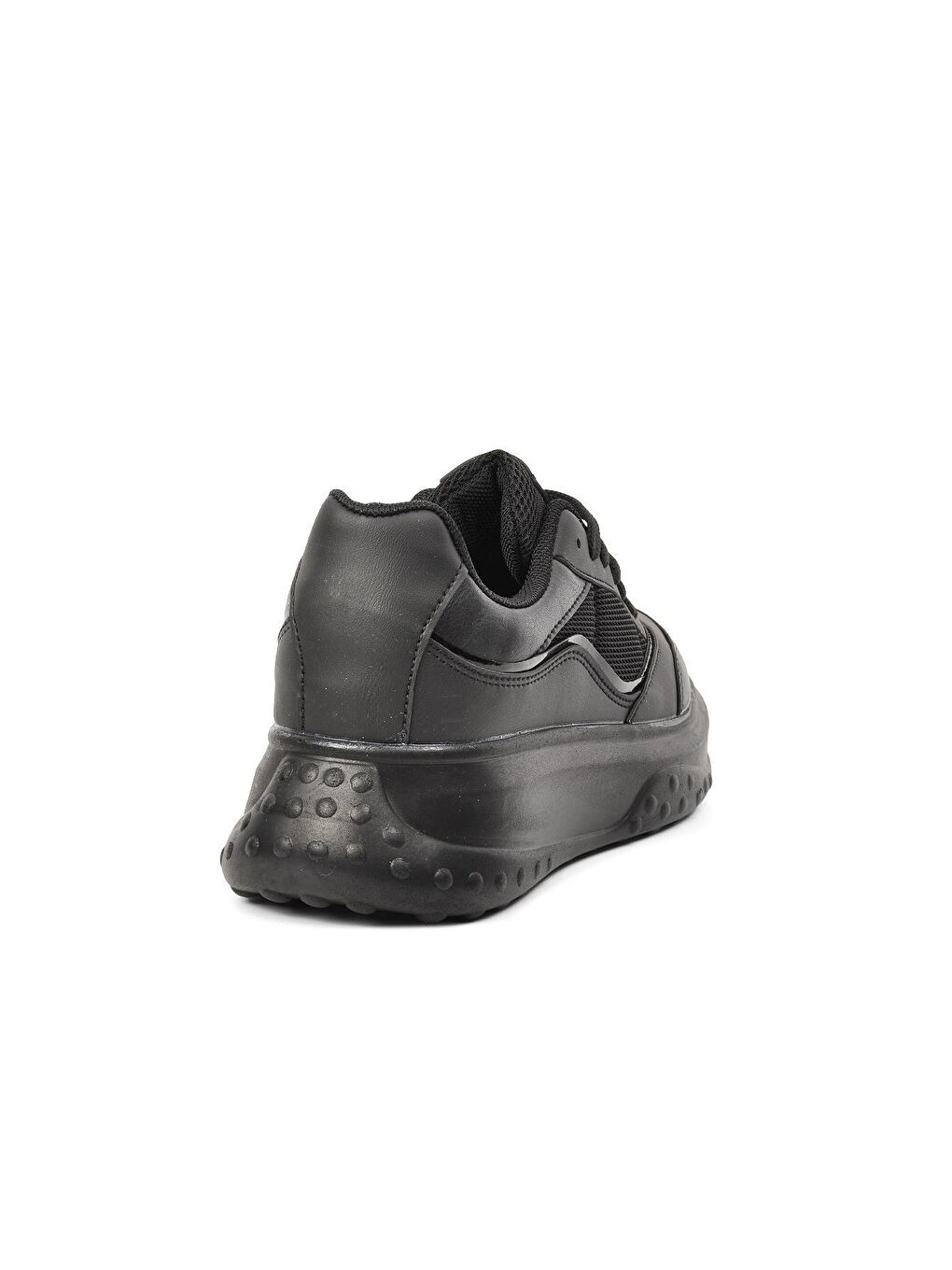 153 Siyah Kalın Taban Kadın Sneaker-3