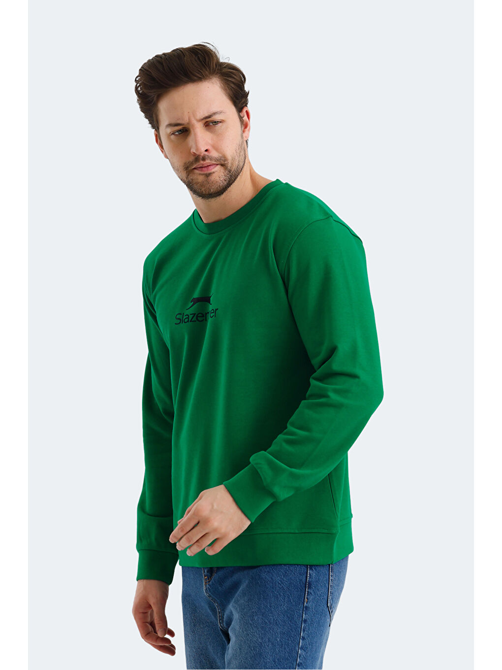 ORTWIN Erkek Yeşil Sweatshirt-1