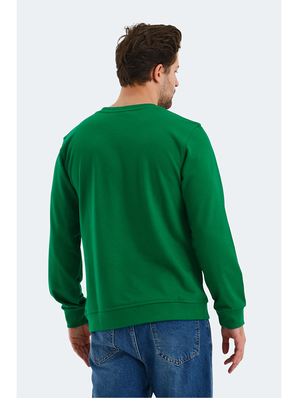 ORTWIN Erkek Yeşil Sweatshirt-5