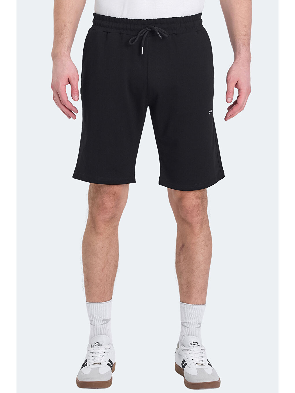 KADE Erkek Cepli Siyah Şort-1