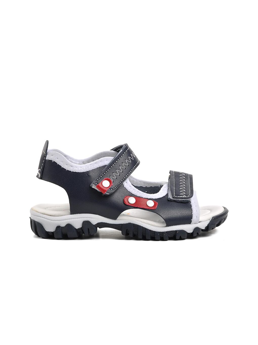 Re11 Mavi-Kırmızı Erkek Çocuk Comfort Sandalet