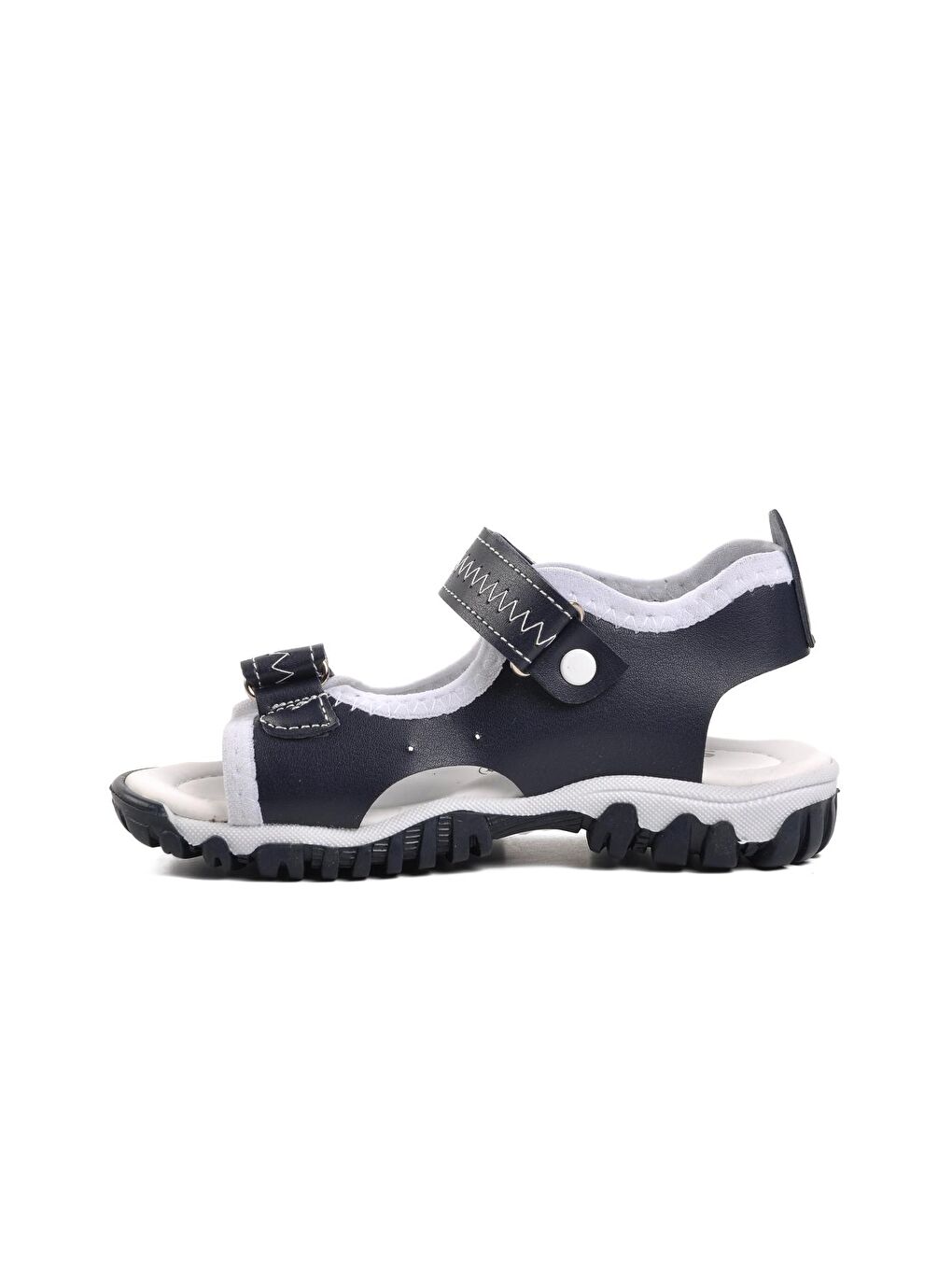 Re11 Mavi-Kırmızı Erkek Çocuk Comfort Sandalet-1