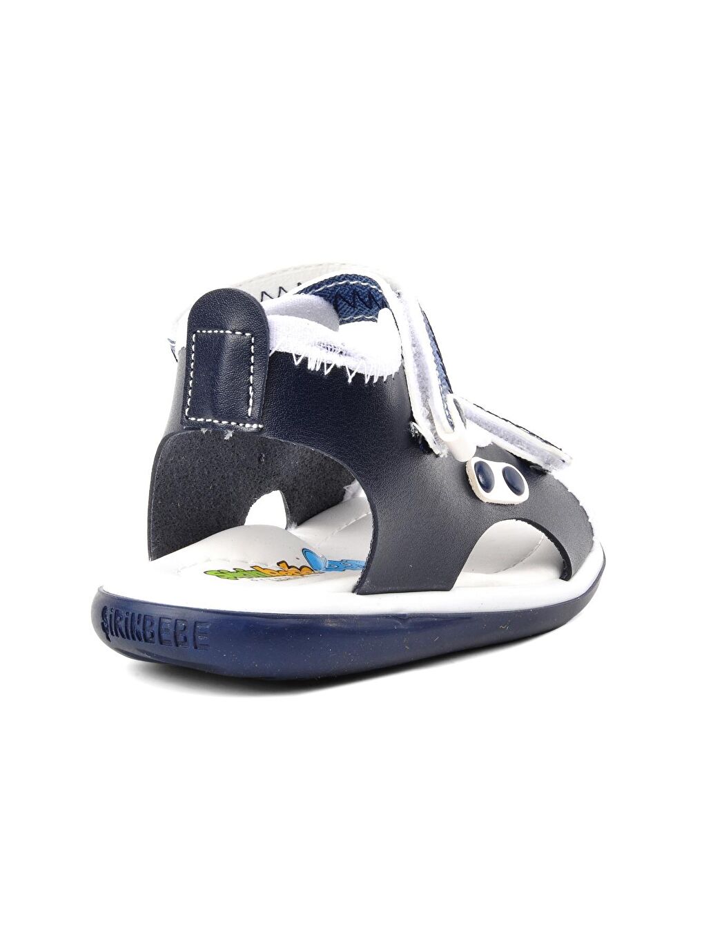 Re11 Mavi Cırt Cırtlı Erkek Çocuk Sandalet-3