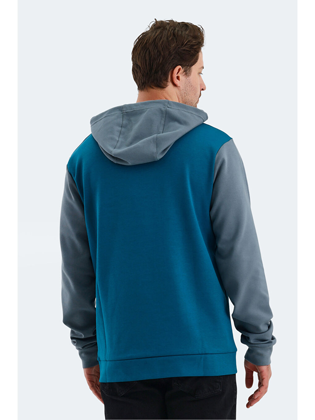 VIOLA  Erkek Hoodie Petrol-1