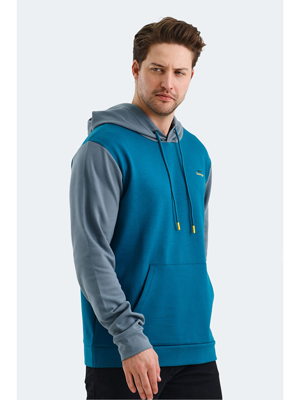 VIOLA  Erkek Hoodie Petrol-2