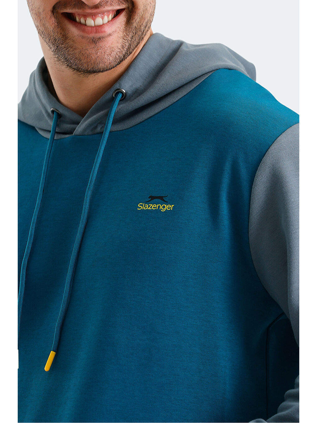 VIOLA  Erkek Hoodie Petrol-3