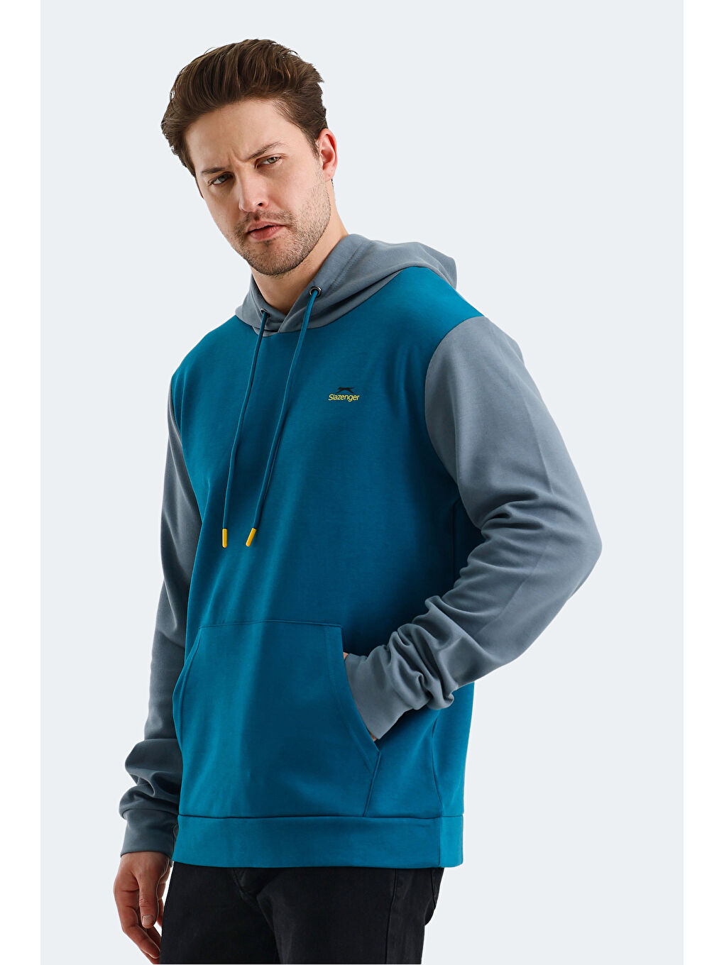 VIOLA  Erkek Hoodie Petrol-5