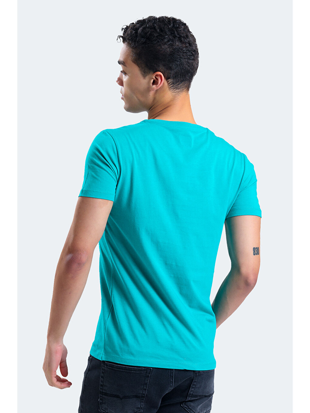 SECTOR I Erkek Tişört Açık Yeşil-1