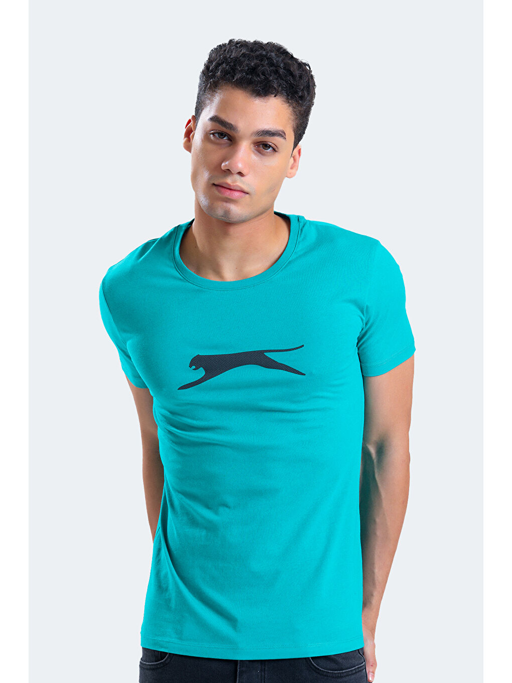 SECTOR I Erkek Tişört Açık Yeşil-2