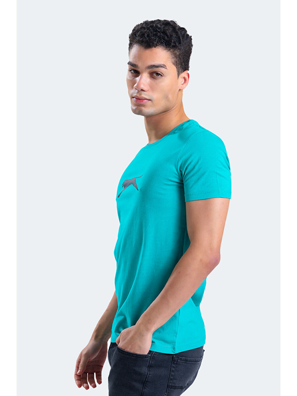 SECTOR I Erkek Tişört Açık Yeşil-3