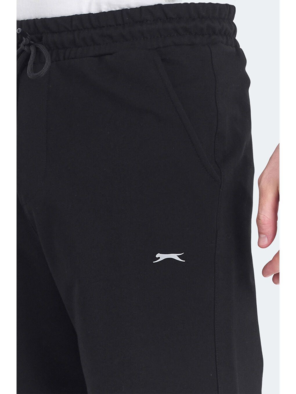 KALEV Erkek Cepli Kapri Siyah Şort-4