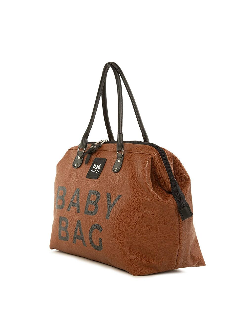 Baby Bag Baskılı Deri Anne Bebek Bakım Çantası-1