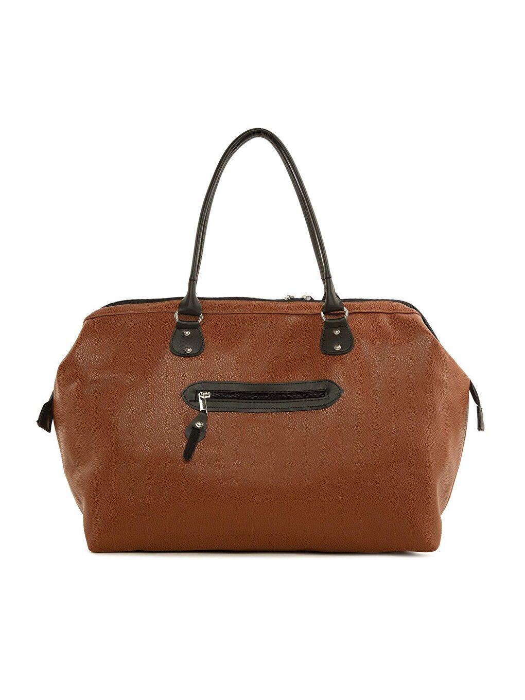 Baby Bag Baskılı Deri Anne Bebek Bakım Çantası-3