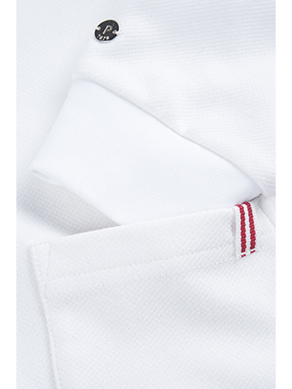 Erkek Çocuk Arma Detaylı Beyaz Örme Ceket-3