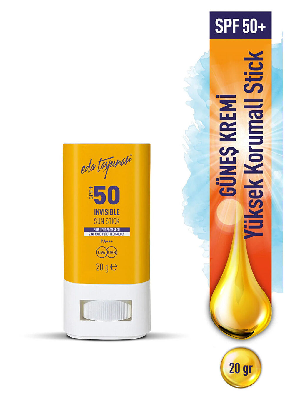SPF 50+ Invisible Güneş Korucu Face Stick (EGY0032)-2