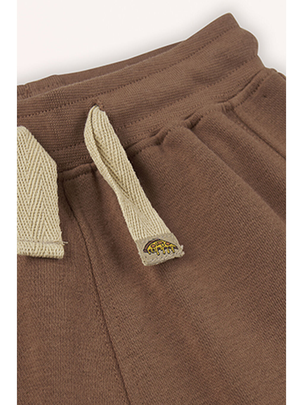 Kahverengi Erkek Bebek Beli Camel Eşofman Alt-2