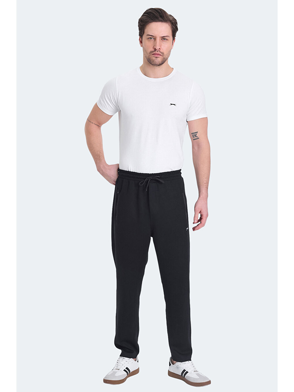 KATAR Erkek Cepli Siyah Eşofman Altı-3