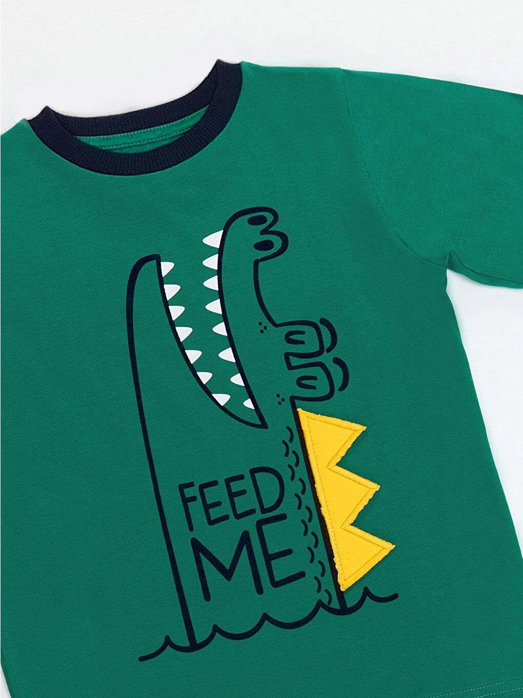 Denokids Karışık Feed Me Erkek Çocuk T-shirt Pantolon Takım - 4