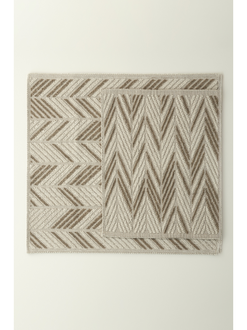 Bej %100 Pamuk Corner Paspas Takımı Vizon (60x100 Cm)