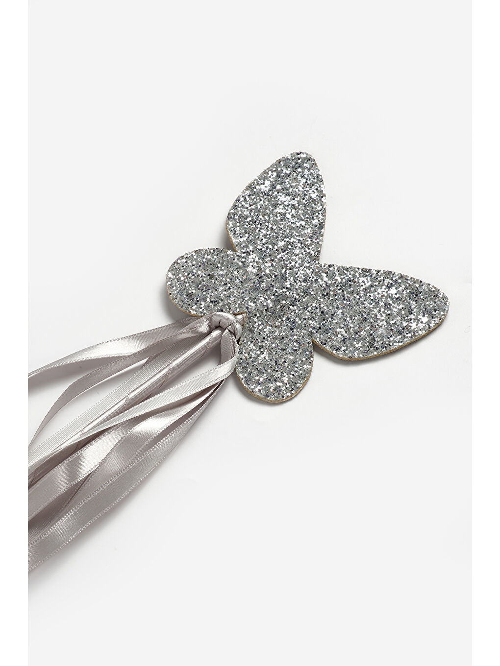 Sarı Altın Kelebek Figürlü Püsküllü Parti Asası-1