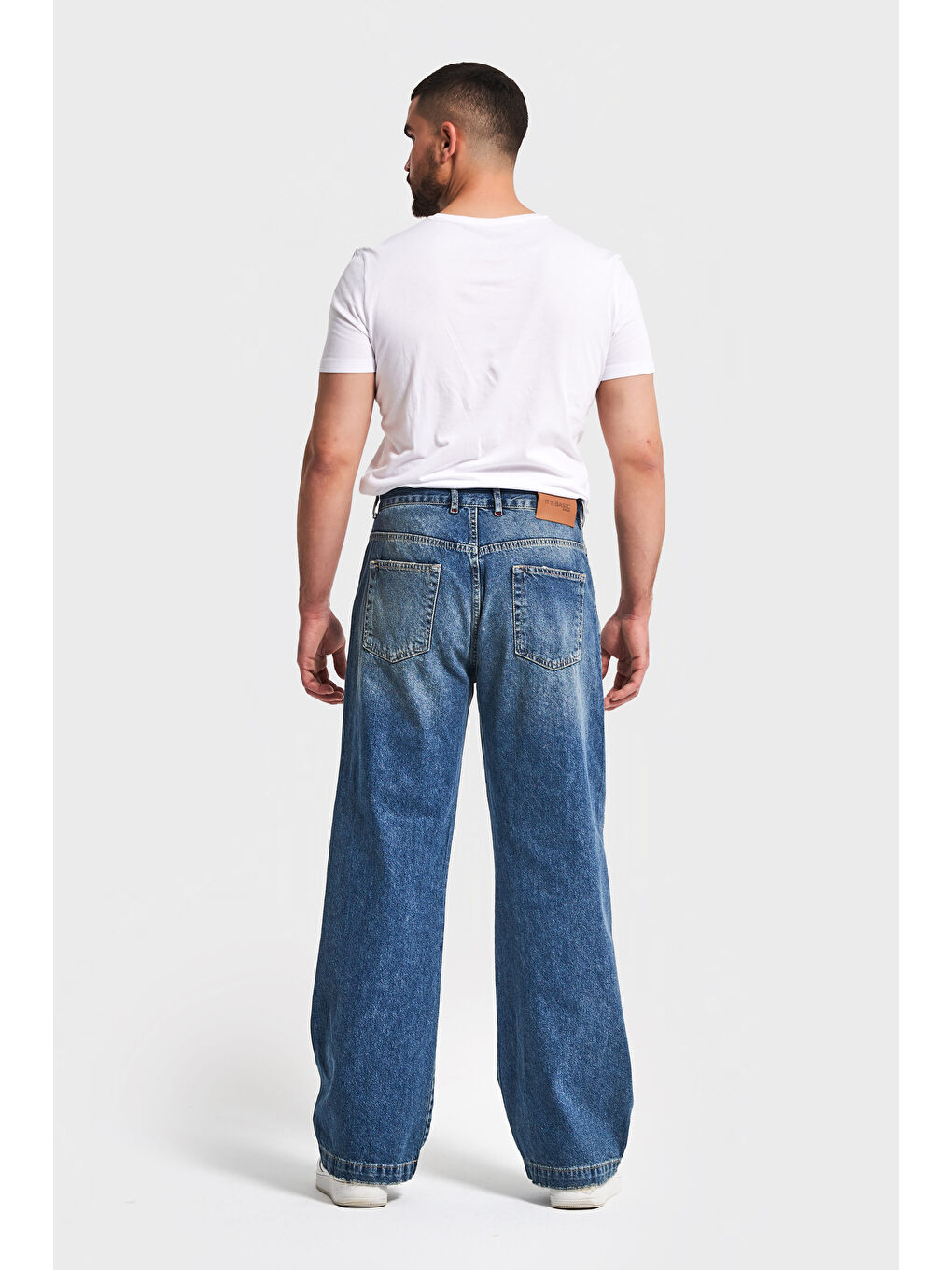 Mavi Erkek T.Kot Rengi NC17 2w5-32 Relaxed Baggy Fit Kemeri Bağcıklı İç Boy 79cm %100 Pamuk Denim Jean-5