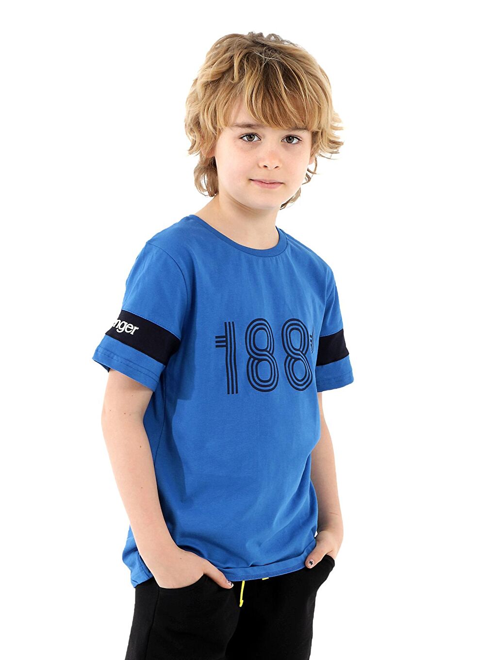 PASSANG Erkek Çocuk Tişört Mavi