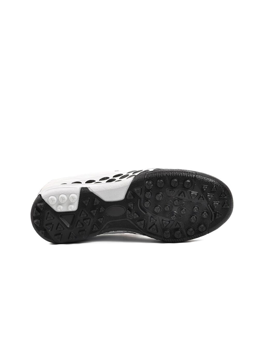 Victor-F Beyaz Bağcıklı Çocuk Halı Saha Ayakkabısı-4