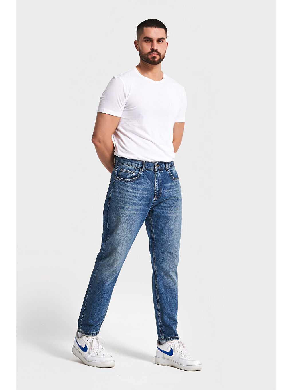 Mavi Erkek T.Kot Rengi 2w5-32 Slim Crop Fit %100 Pamuk İç Boy 70cm Denim Jean-2