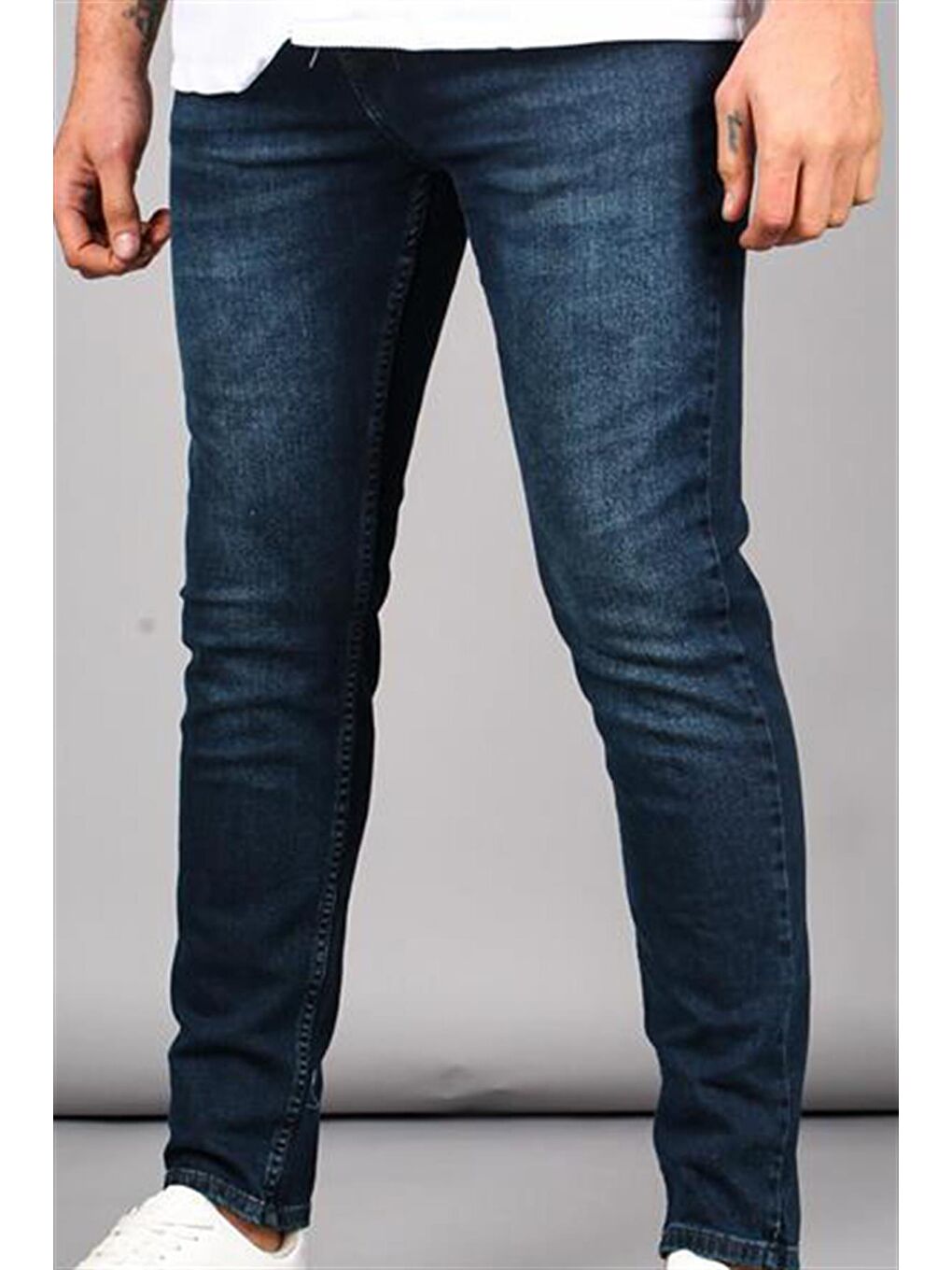 Madmext Mavi Skinny Fit Erkek Jean Pantolon 6338 - 2