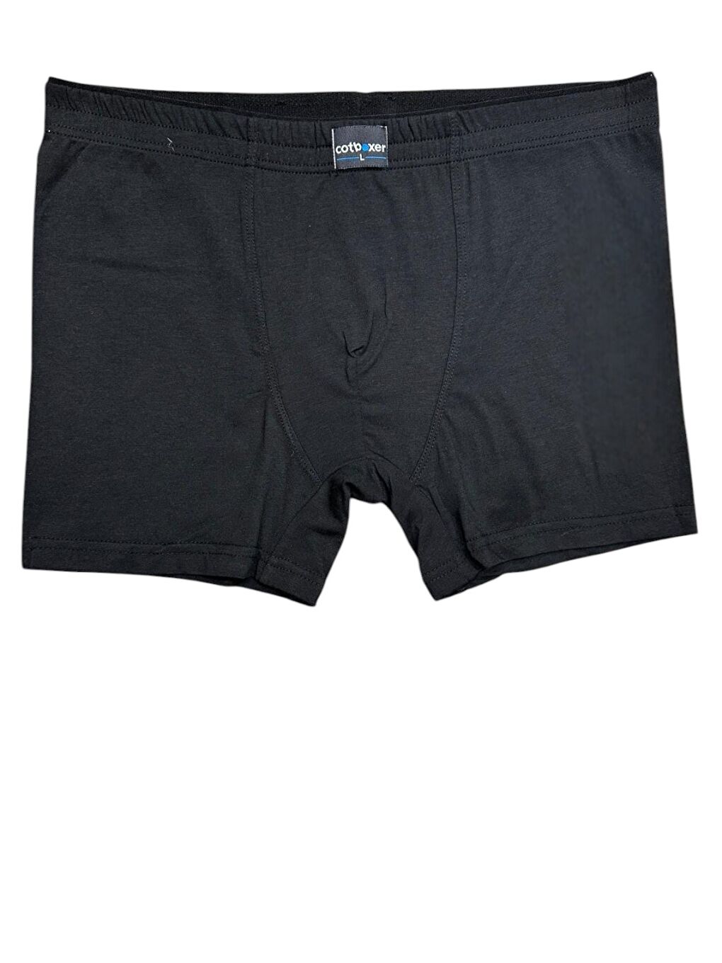 Siyah Erkek Modal Havlu Bel Boxer 2'li-1