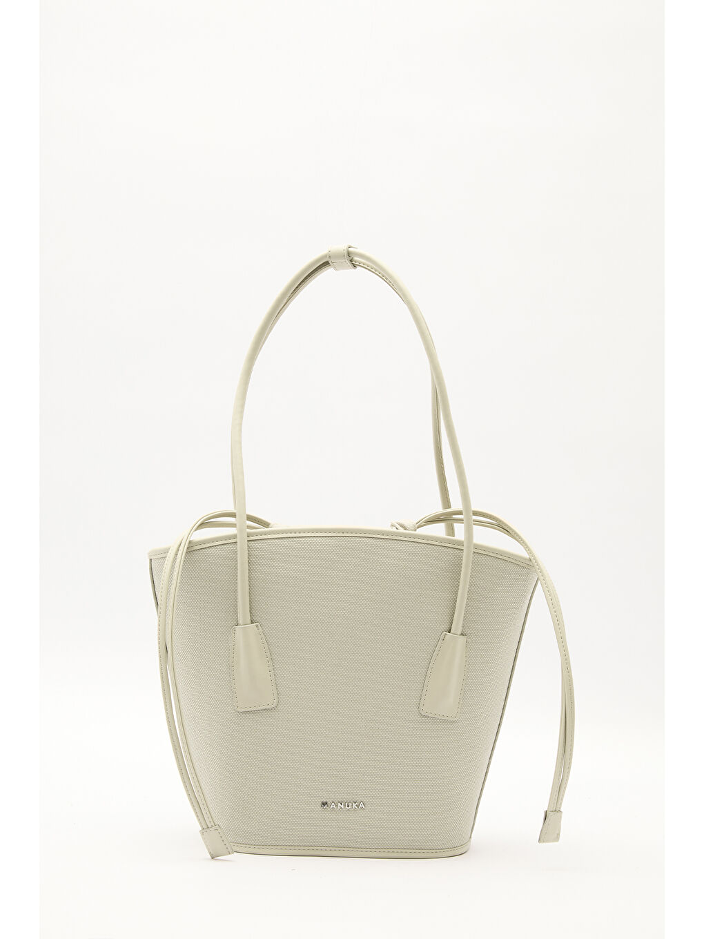 Yeşil Kanvas Kova Çanta Çağla-4