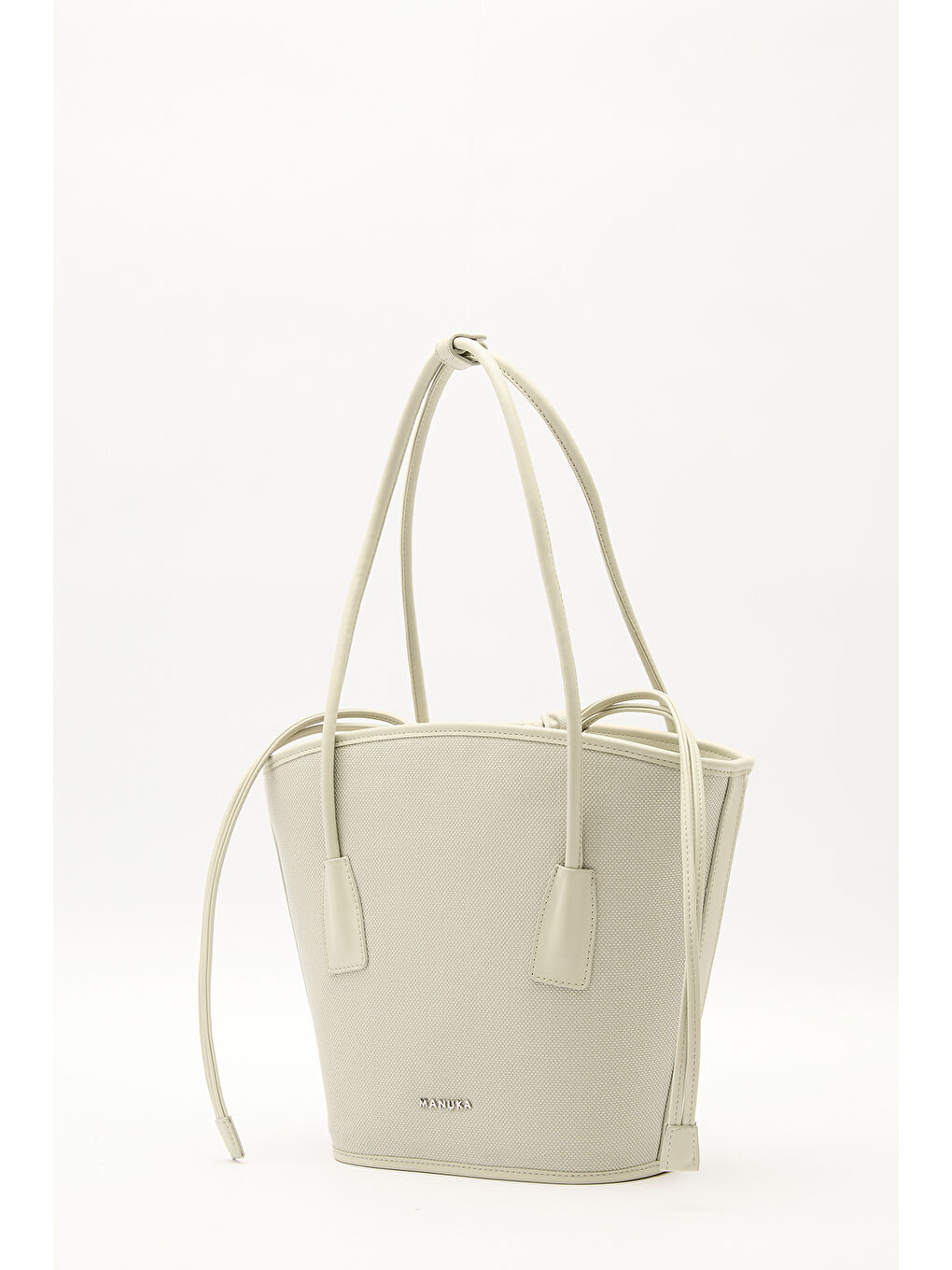 Yeşil Kanvas Kova Çanta Çağla-5