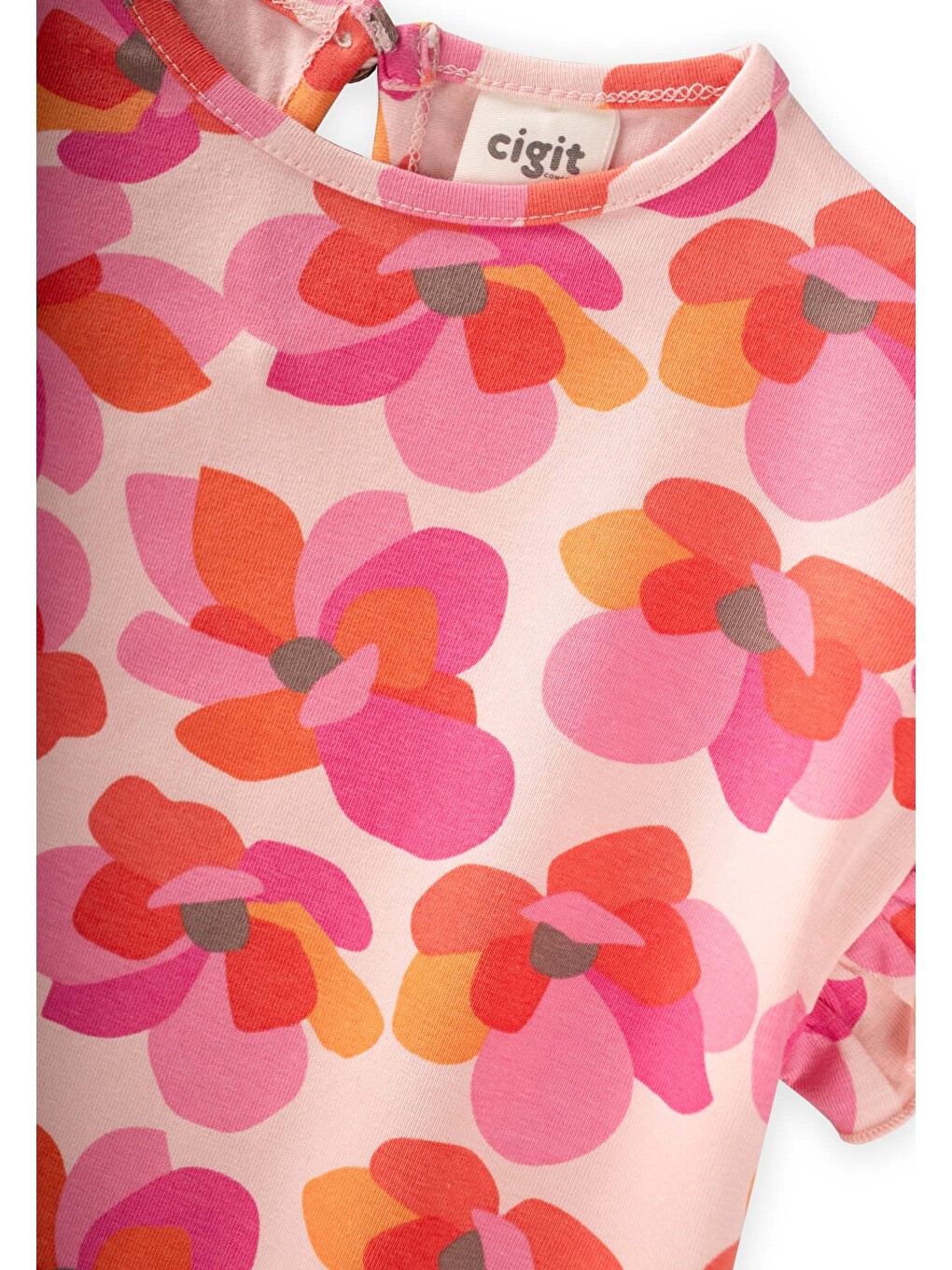 T-shirt Takım 1-8 Yaş Pudra Pembe-2