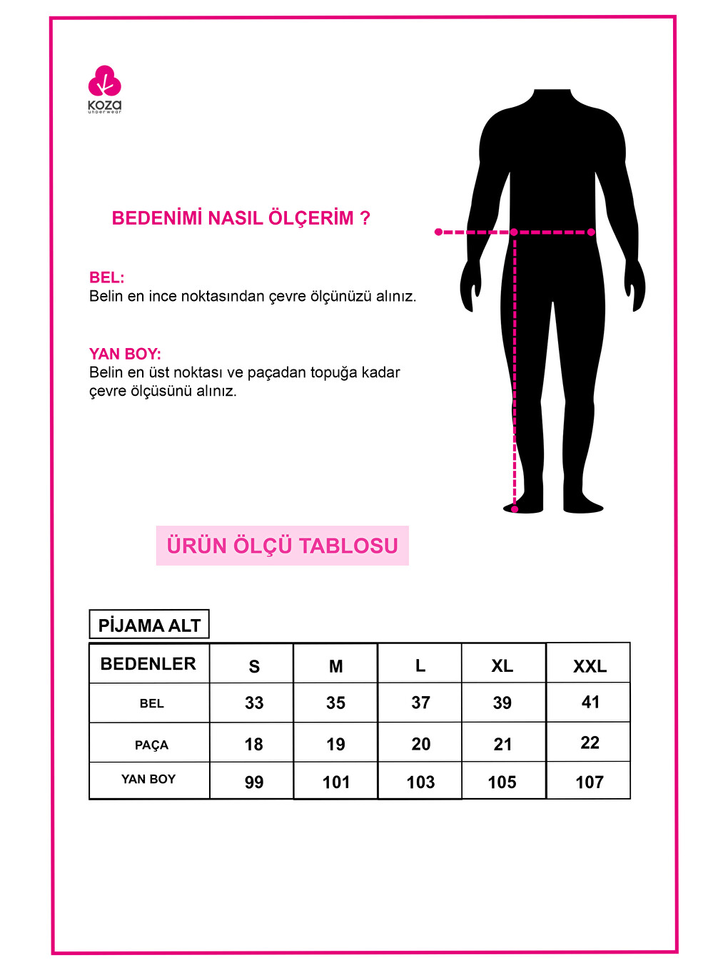 Erkek Pamuklu %100 Ekose-lacivert 2'li Tek Alt Pijama - S000422236-37346 |-3