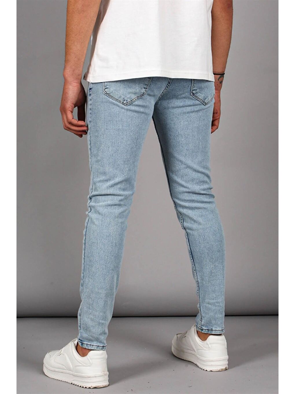 Madmext Mavi Süper Skinny Fit Erkek Jean Pantolon 6340 - 2