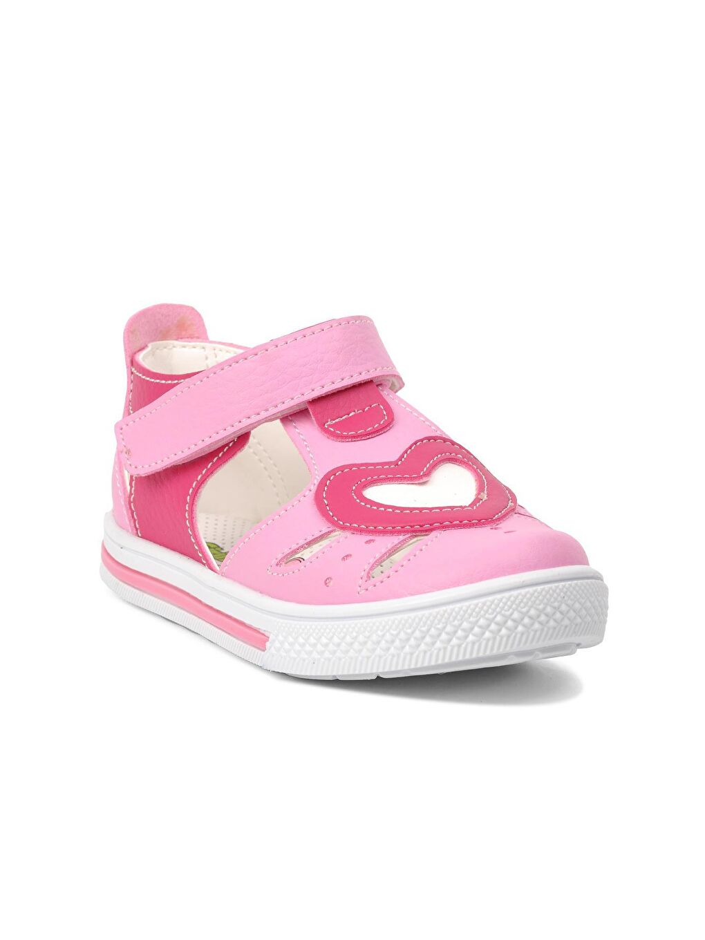 210103 Pembe-Fuşya Kız Bebek Yazlık Ayakkabı-2