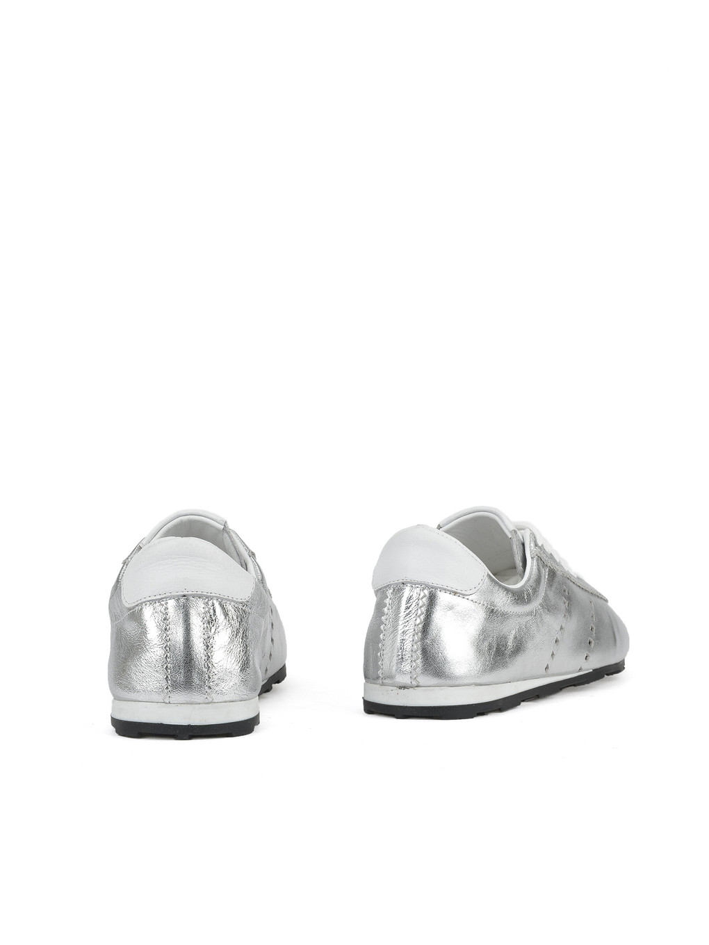 Gri Kadın Hakiki Deri Sneaker 1511035z6300 Gümüş-2