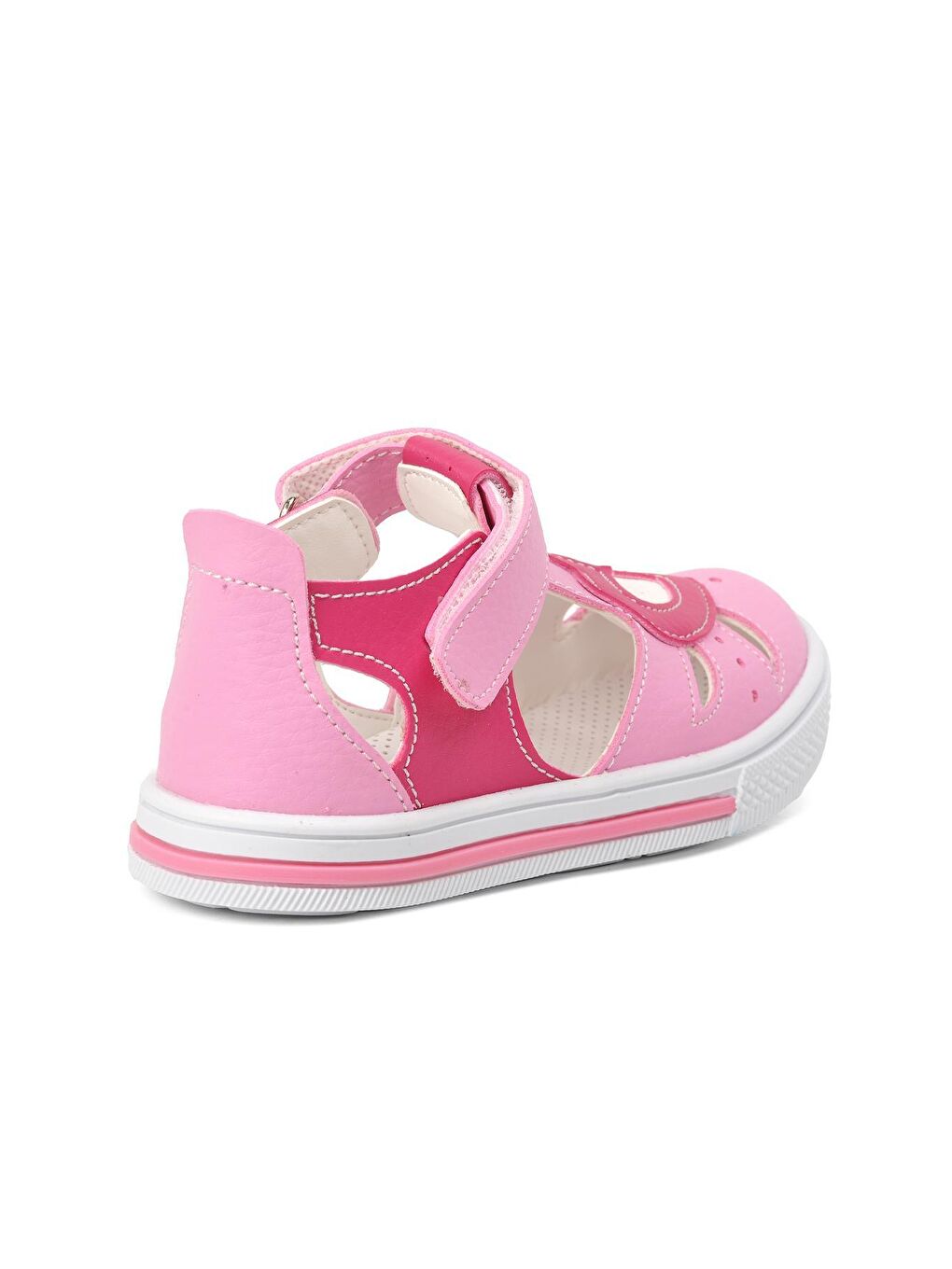 210103 Pembe-Fuşya Kız Bebek Yazlık Ayakkabı-3