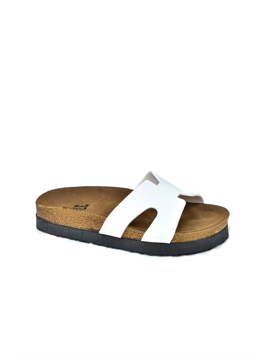 F777771509 Beyaz Kadın Terlik-1