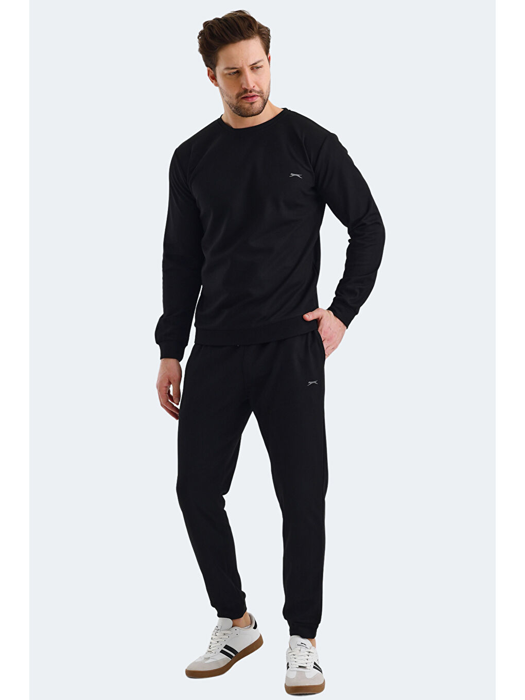 KINGDOM IN Erkek Siyah Eşofman Takımı-5