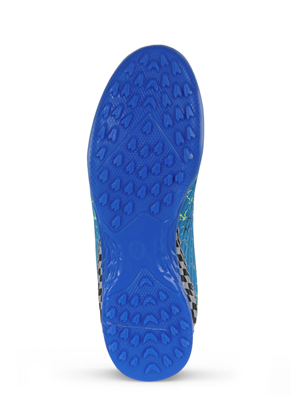CORNER Erkek Halı Saha Saks Mavi Futbol Ayakkabısı-6