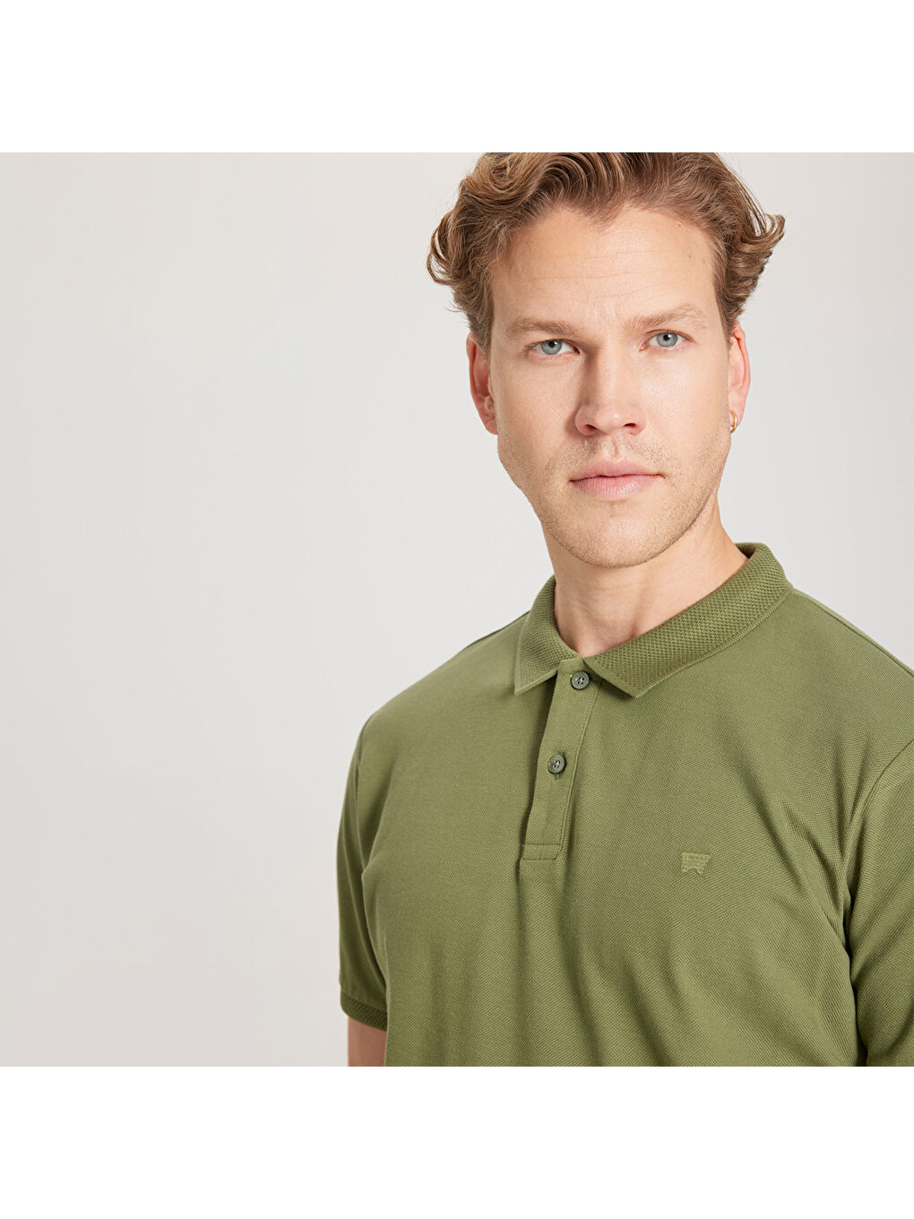 Erkek Yeşil Polo Tişört-3