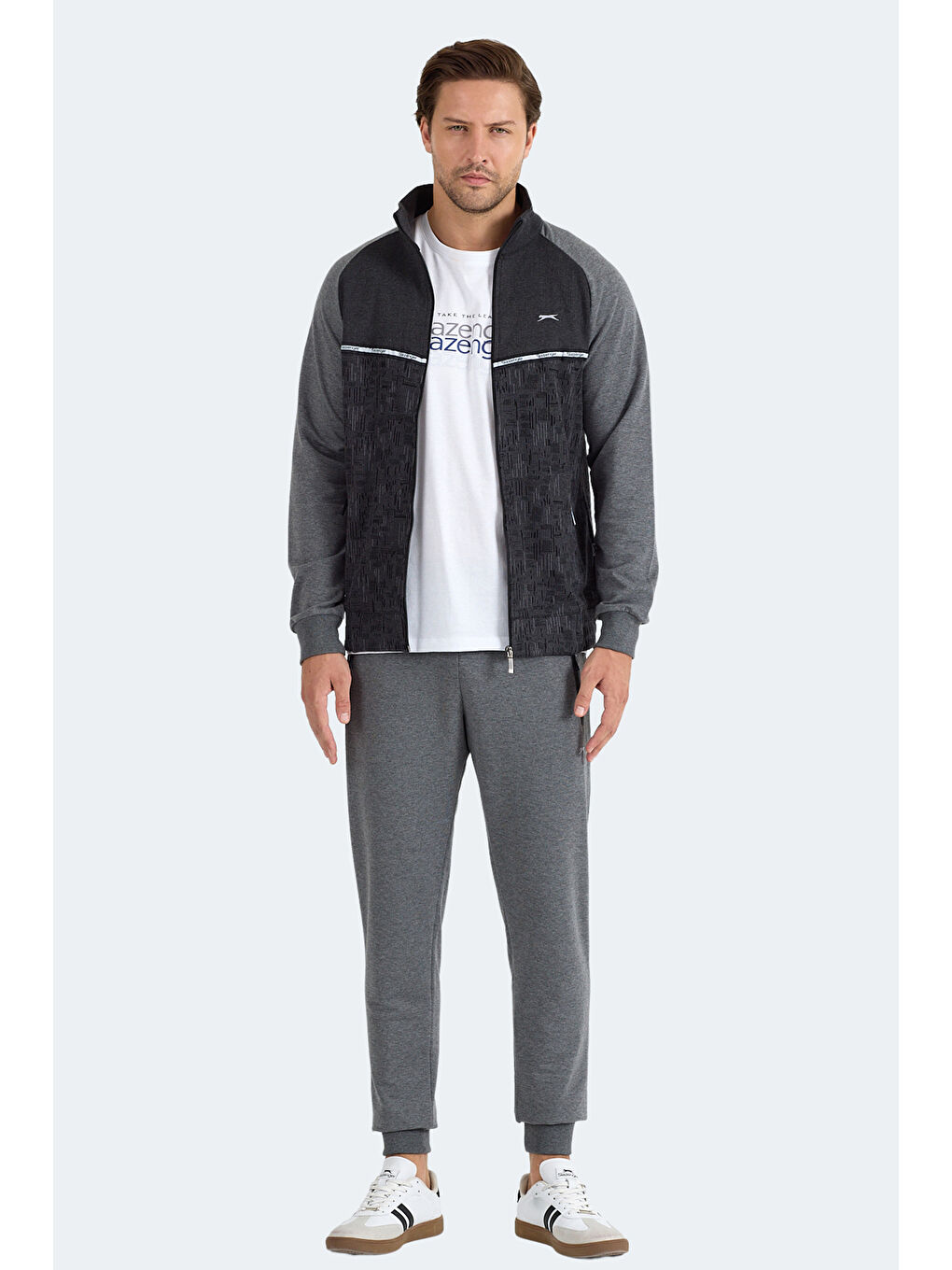 FERVOR Erkek Antrasit Eşofman Takımı-6